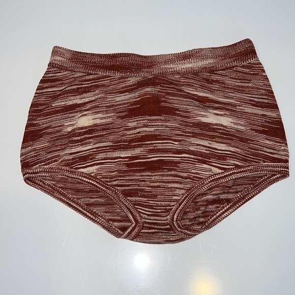 FOR LOVE and Lemons Brown High Rise Swimwear / Sleepwear shorts size Small - Picture 2 of 12